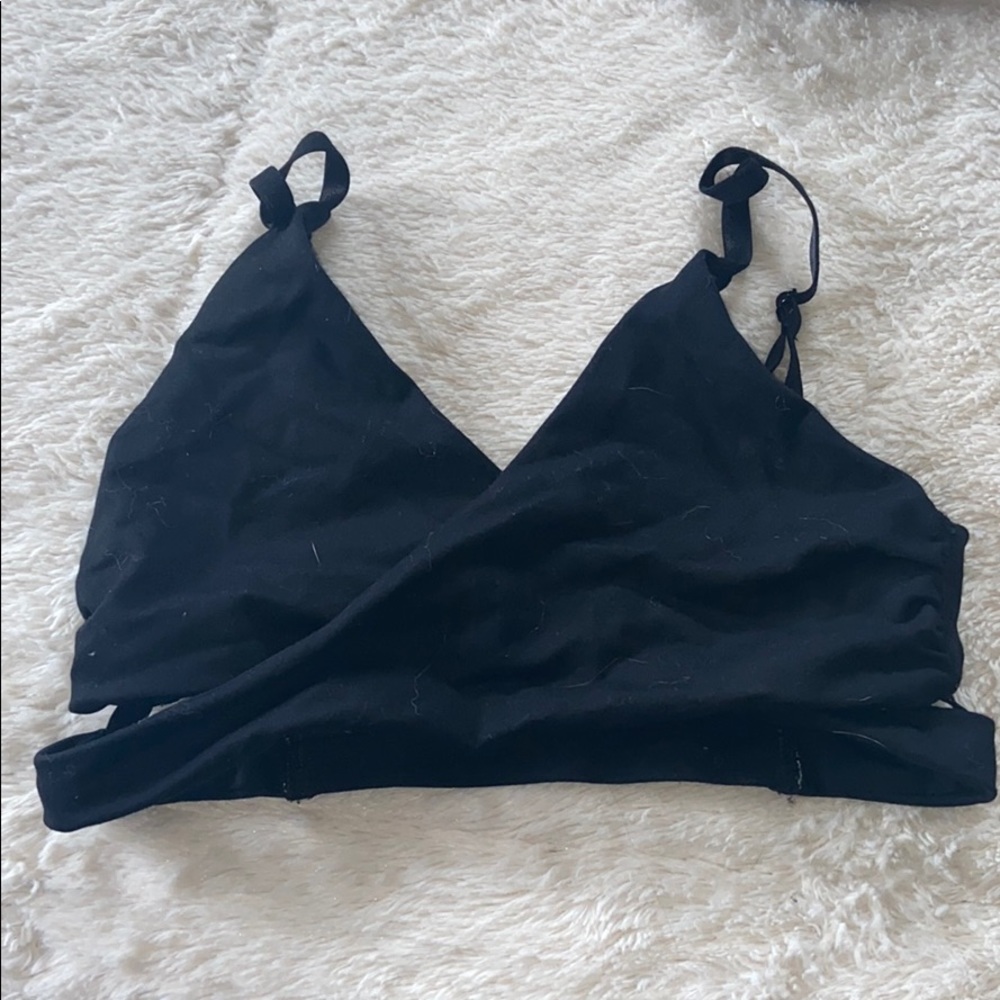 Til you collapse cris cross sports bra!